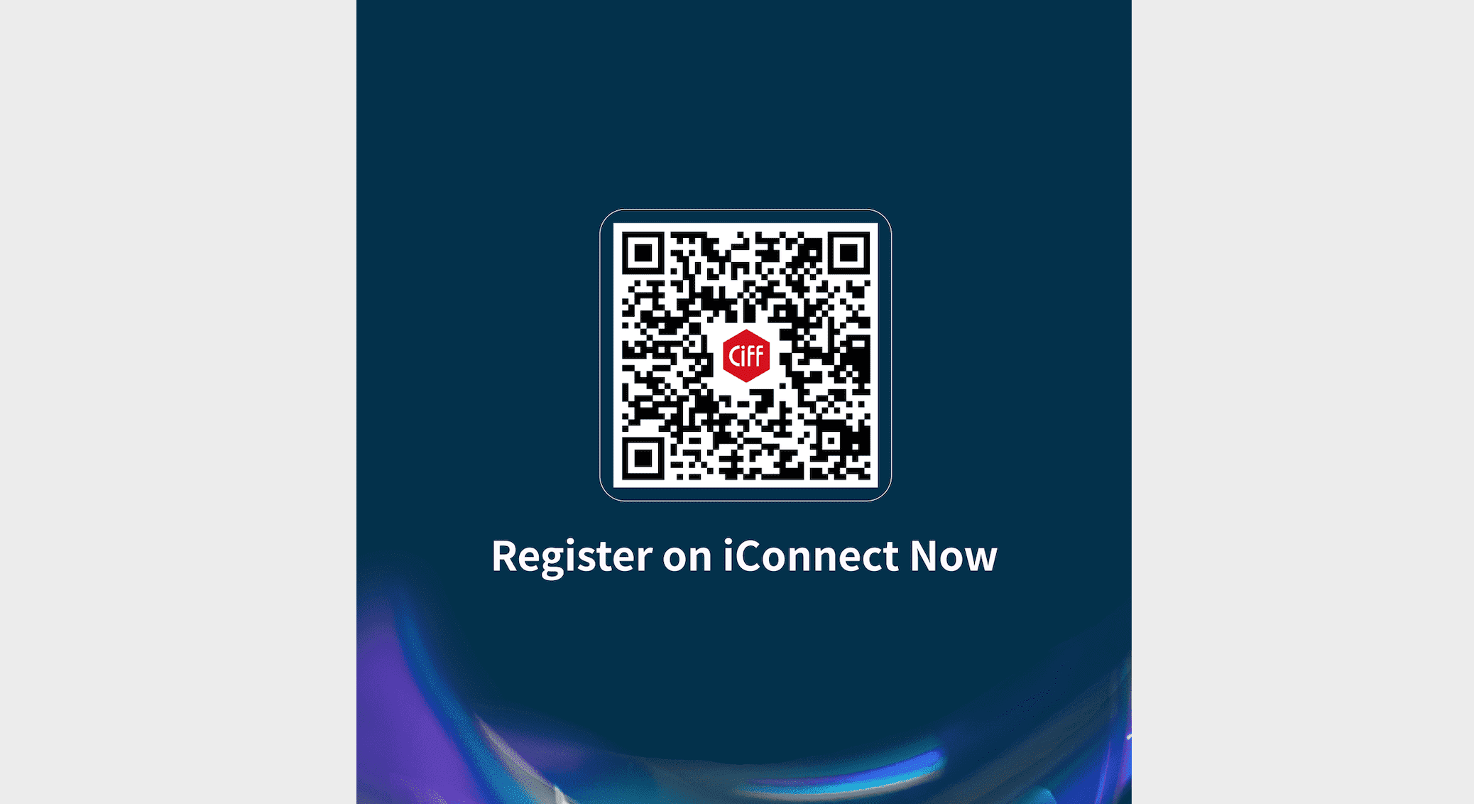 Register QR code Register QR code