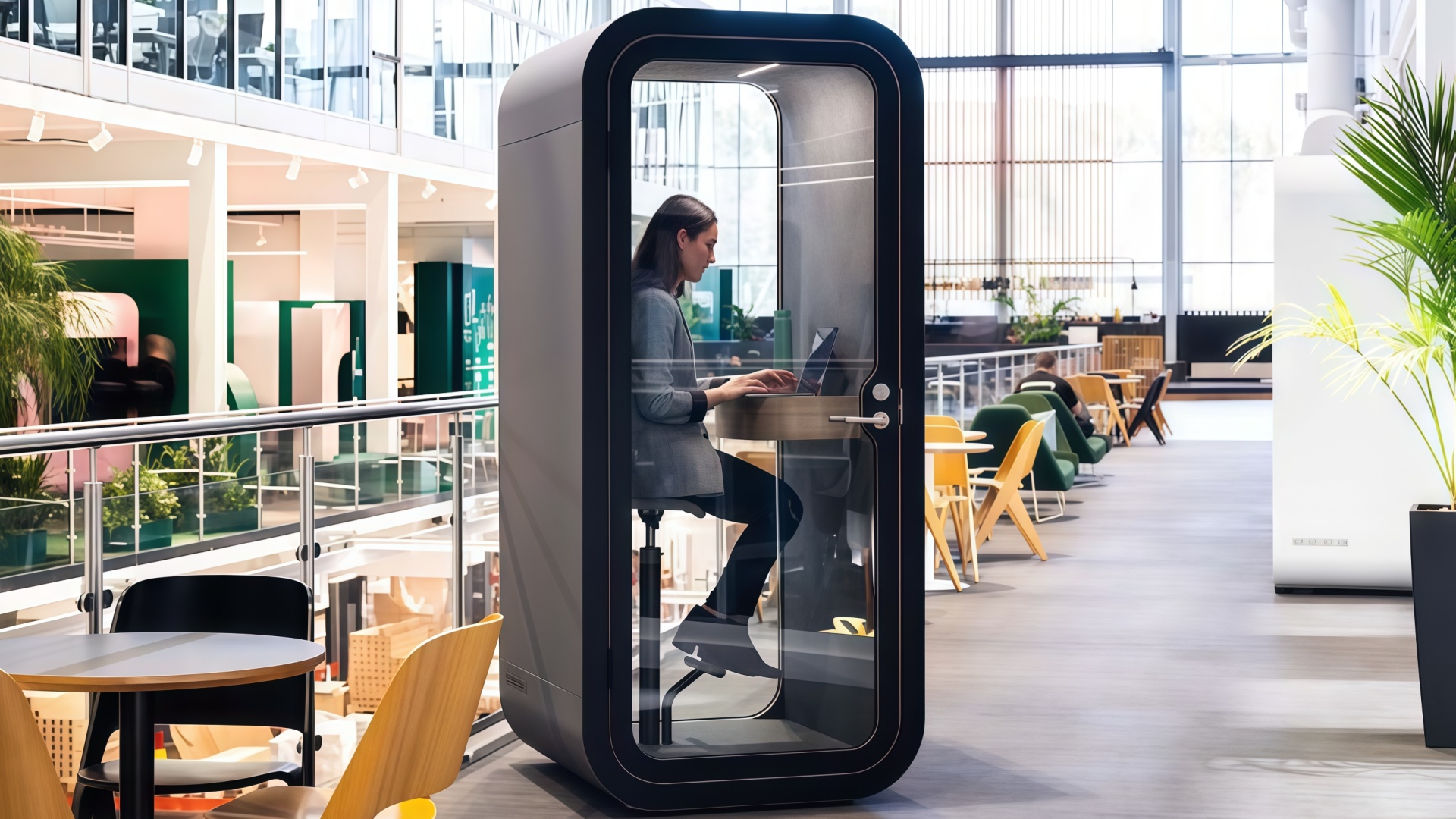 one person booth one person booth