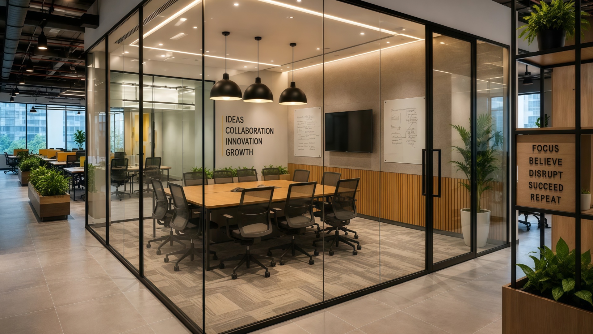 Open Plan Office Interior Design Ideas Open Plan Office Interior Design Ideas
