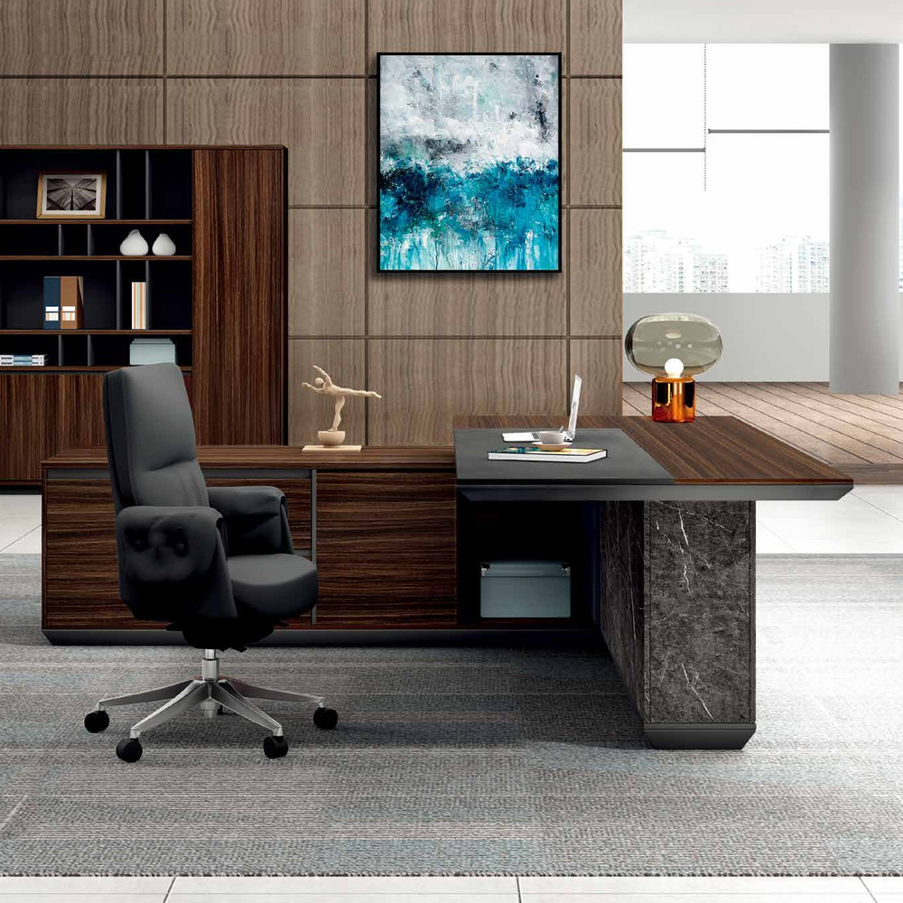 Luxury And Modern L Shaped Executive Desk