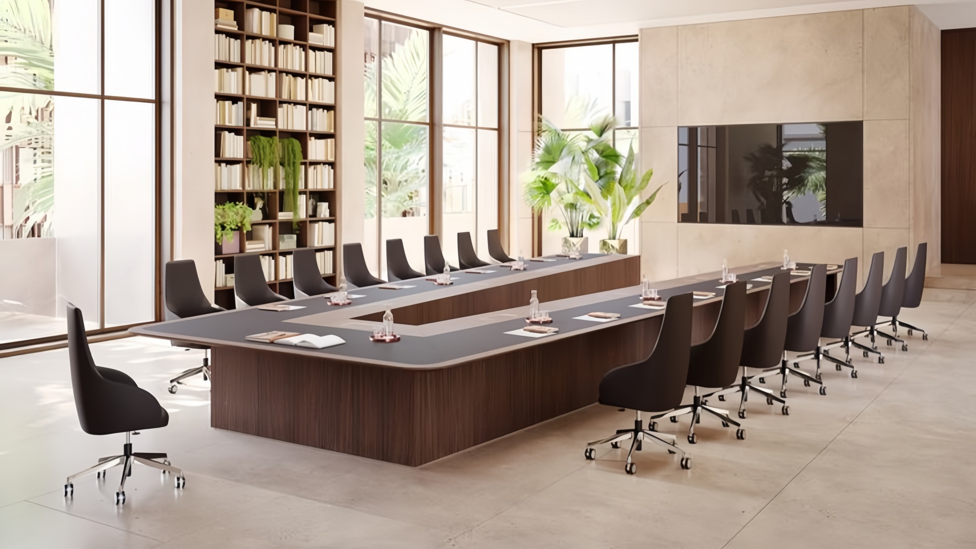 V shape Conference table