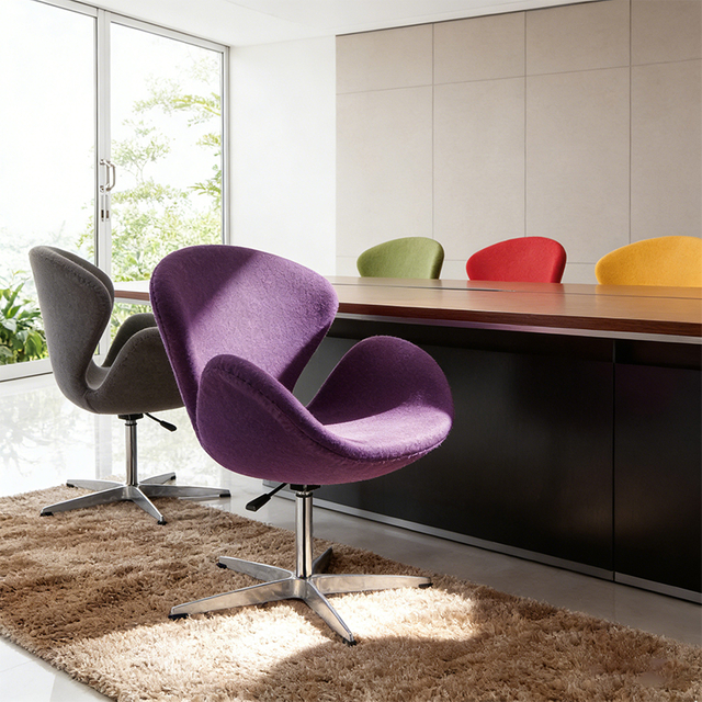  Arne Jacobsen Designer Swan Chair Lounge Reception Office Furniture