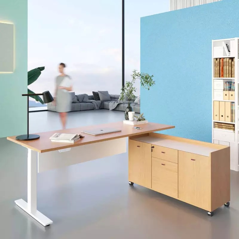 L Shaped Electric Standing Desk