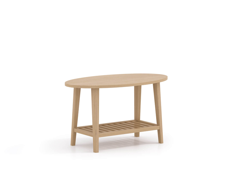 Wooden Modern Waiting Room Side Table