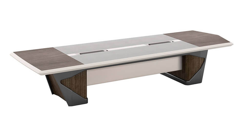 Modern Wooden Meeting Room Table for Office