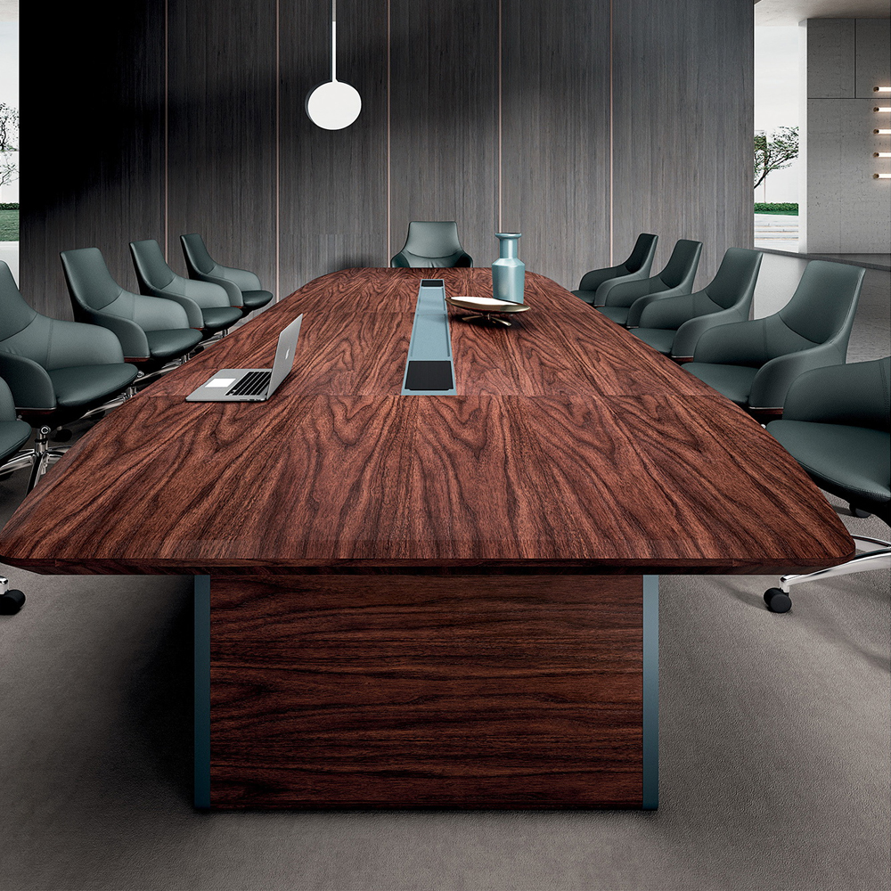 JUEDU RONGYUE Modern Conference Room Table | 4800W x 1600D x 760H (mm)