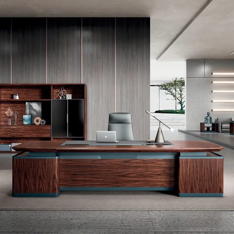 L Shaped Executive Office Desk