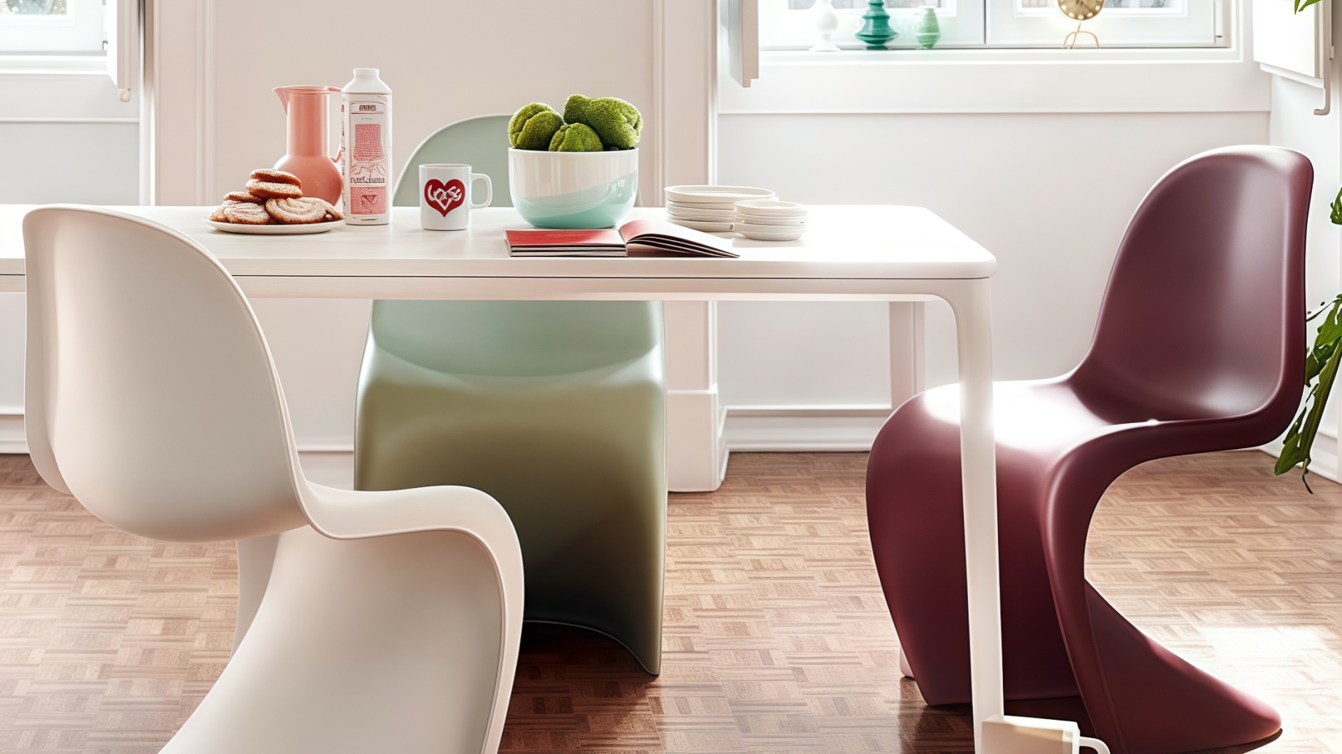 ergonomic plastic chair