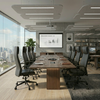 Ergonomic Executive Office Desk Chair with Padded Headrest