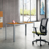 Modern Bambu Office Single Workstation|Single Office Table