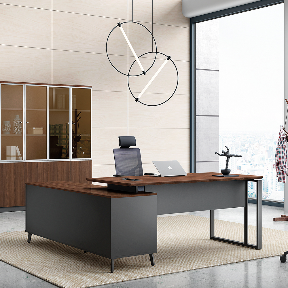 JIANGNAN ACCORD Series Executive Desk | W1800*D1800*H750(mm)