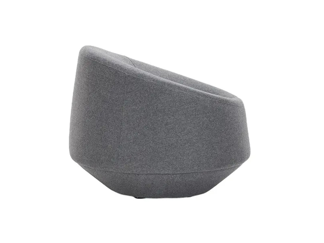 Leisure Chairs Round Single Sofa Lazy Upholstered Chair Office Lobby Furniture