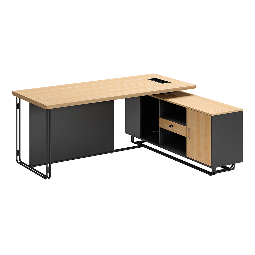 JIANGNAN VERO Series Executive Desk | W1600*D1600*H750(mm) | W1600*D700*H750(mm)