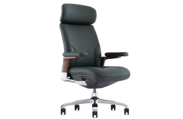 Boss High Back Leather Office Chair