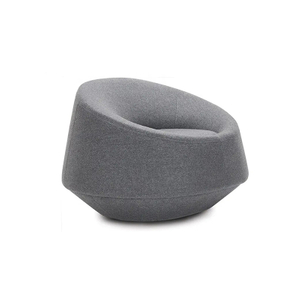 Leisure Chairs Round Single Sofa Lazy Upholstered Chair Office Lobby Furniture