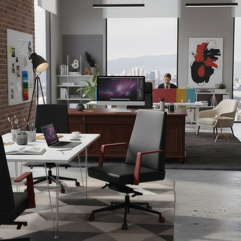 Premium Executive Meeting Chair with Silent Wheels