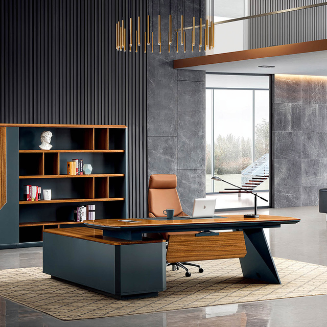 Modern Design L Shaped Executive Desk for Office