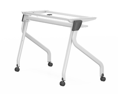Folding Table Base with Wheels