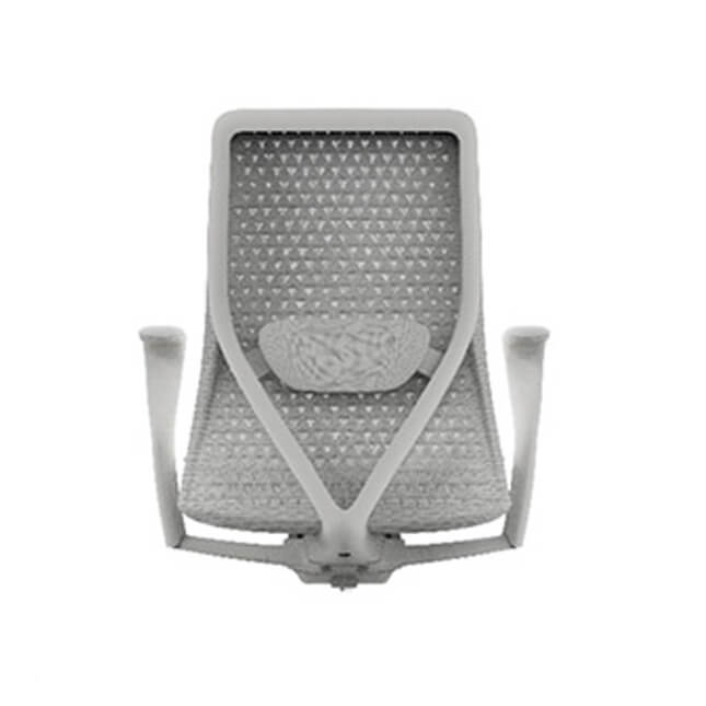V-shaped chair back frame