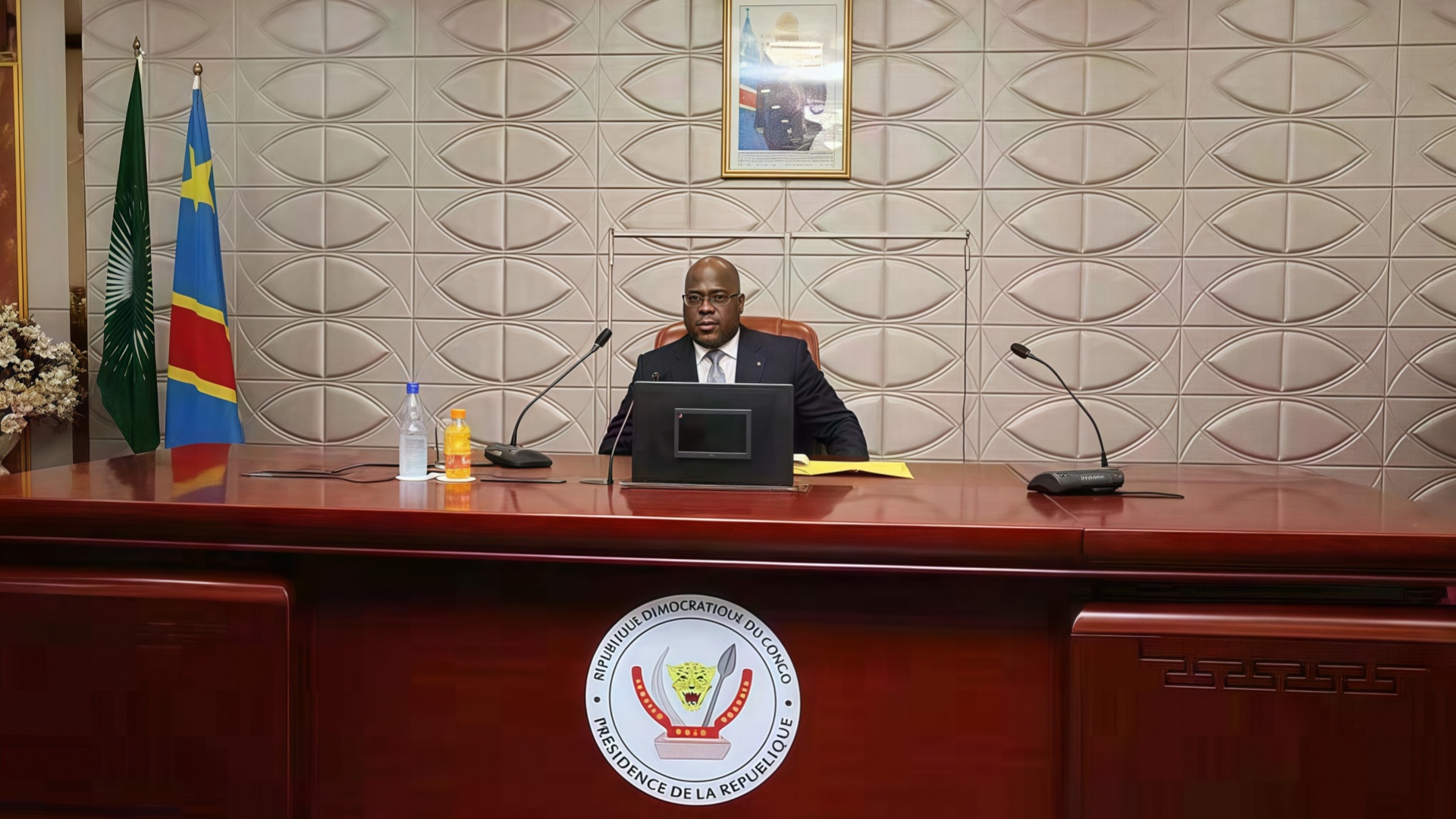 鸿业刚果金总统府同声传译系统家具2_副本