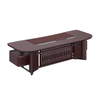 Luxury Modern Executive Leather Office Desk