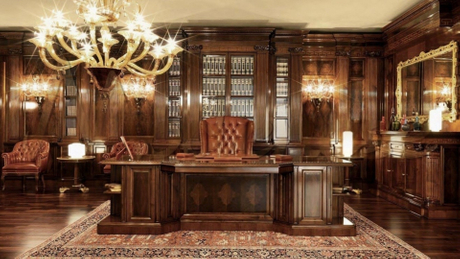 Royal Office Furniture with Luxurious Classic Elements in Executive ...