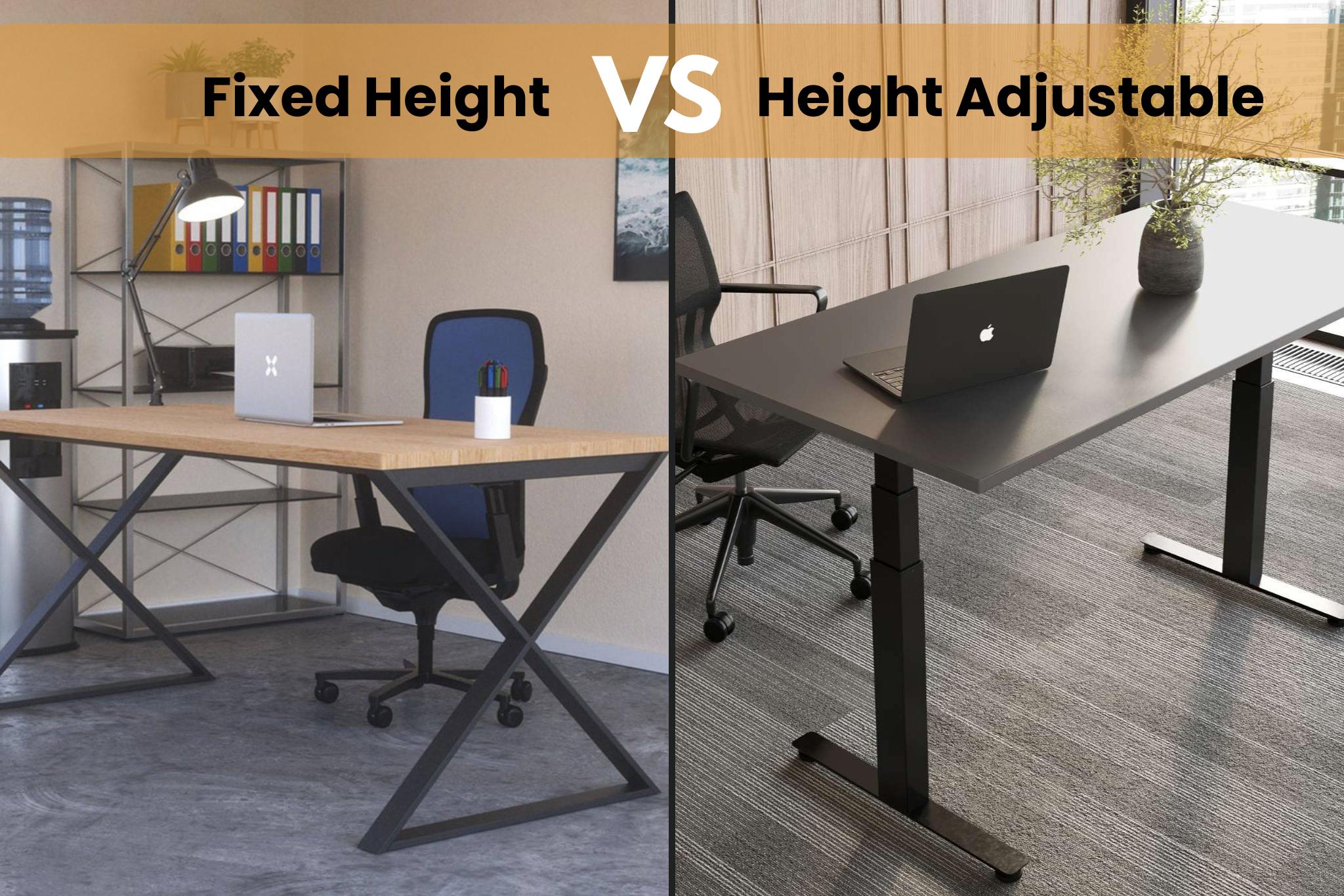 Fixed-Height vs. Adjustable-Height Desks