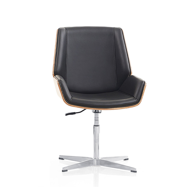 Executive Chair Swivel Leather Height Adjustable for Office