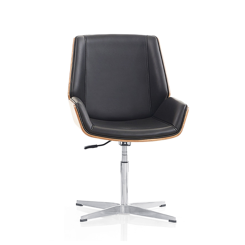 Executive Chair Swivel Leather Height Adjustable for Office
