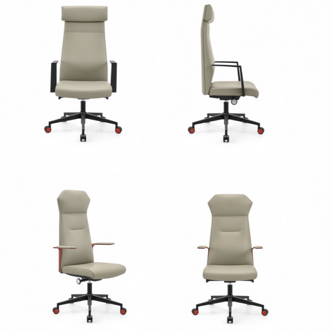 High Back Executive Office Chair with Headrest