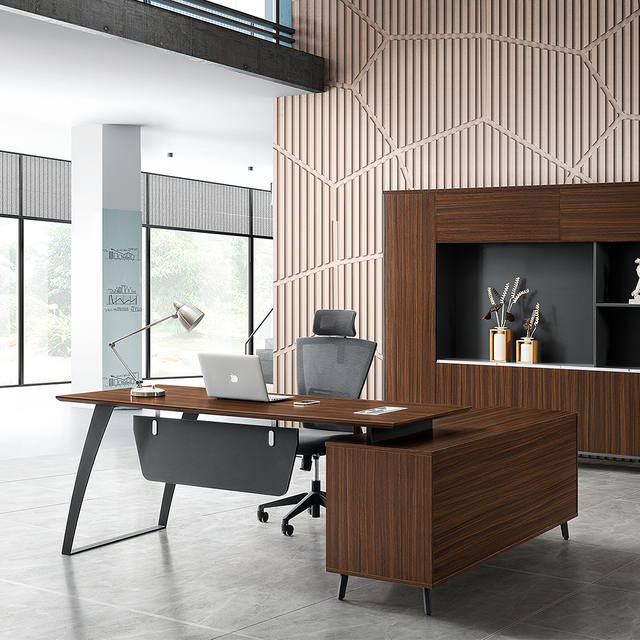 JIANGNAN KANO Series Executive Desk | W1800*D1800*H750(mm) | W2000*D1800*H750(mm)