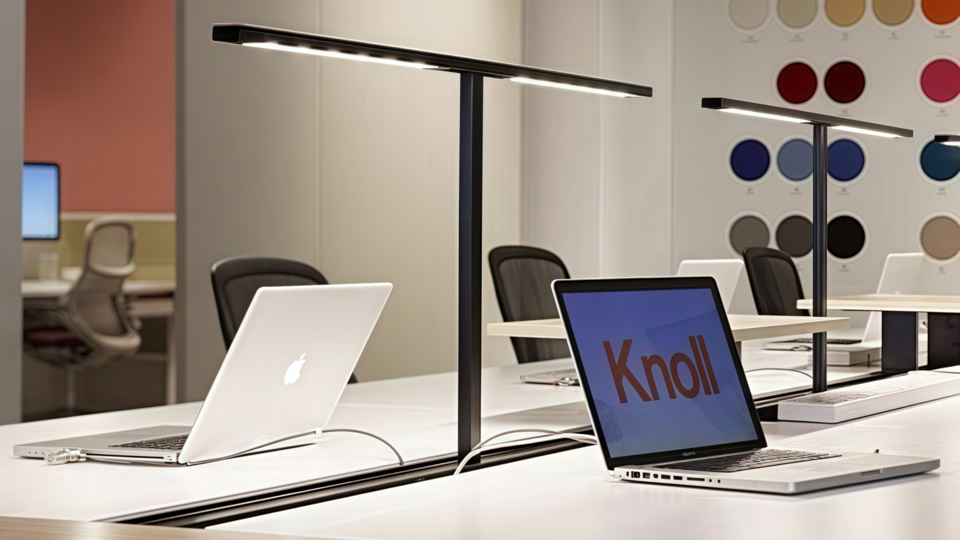 Smart lighting systems office desk