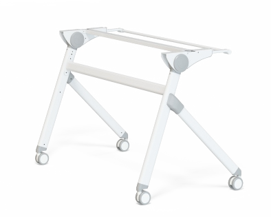 White Table Base for Folding Table