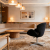  Arne Jacobsen Designer Swan Chair Lounge Reception Office Furniture