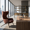Lounge Armchair Office Furniture by Patrick Norguet for Cassina
