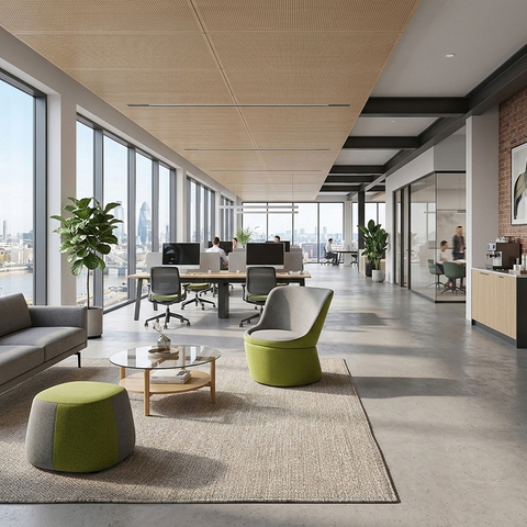 Lounge Armchair Office Interior Design Furniture