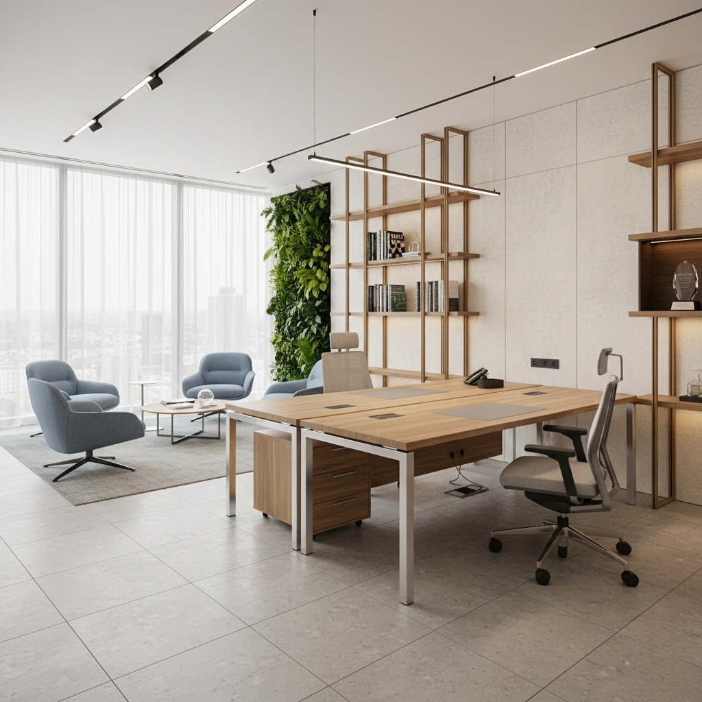Sustainability and flexibility CEO office design
