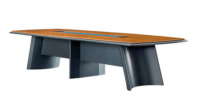 Office Boardroom Table in Rectangle Shaped