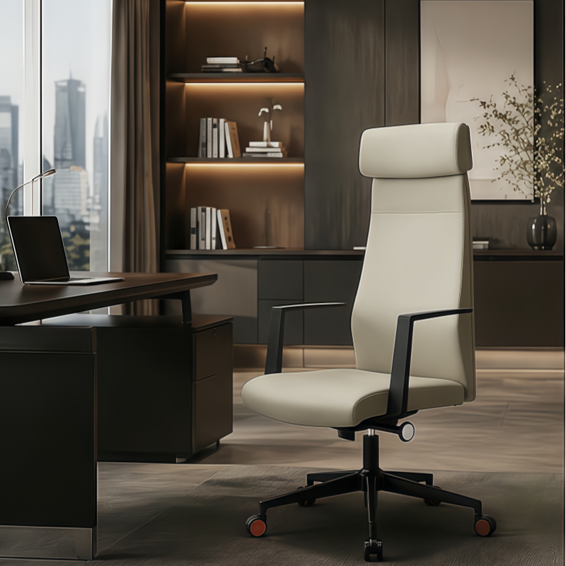 High Back Executive Office Chair with Headrest