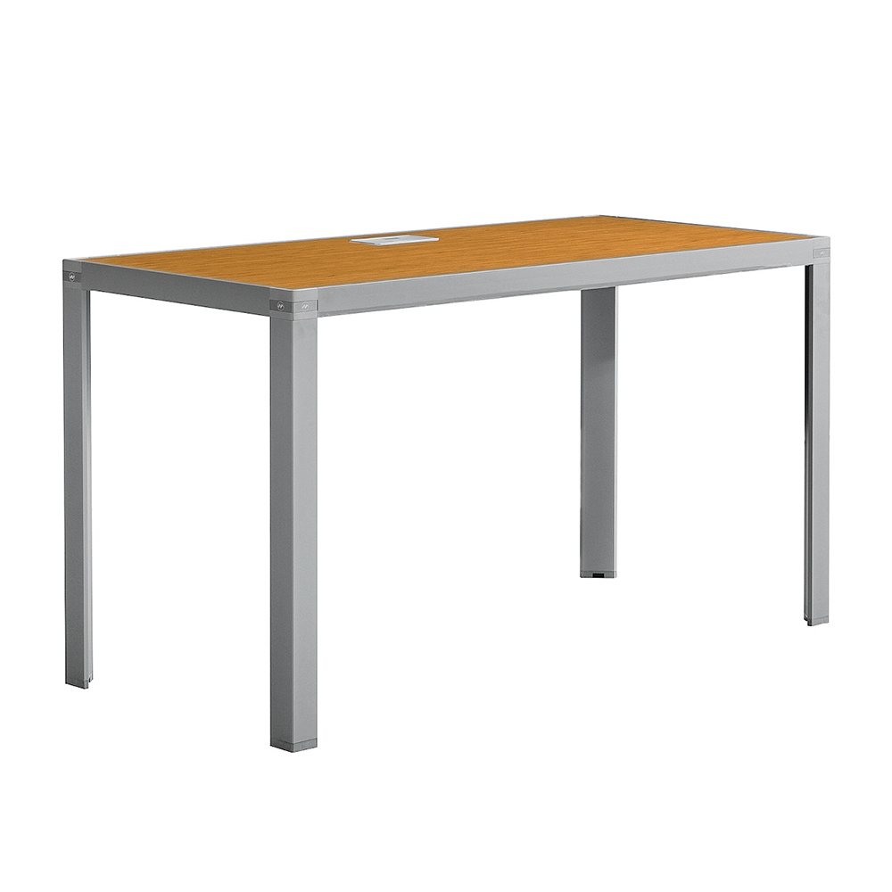 Modern Bambu Office Single Workstation|Single Office Table