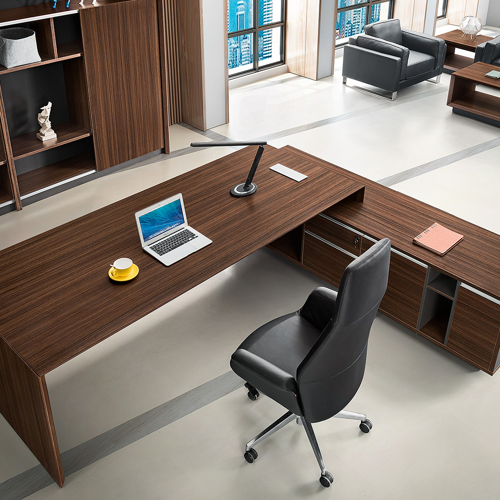 JIANGNAN KATE Series Executive Desk | W2700*D2200*H760(mm)