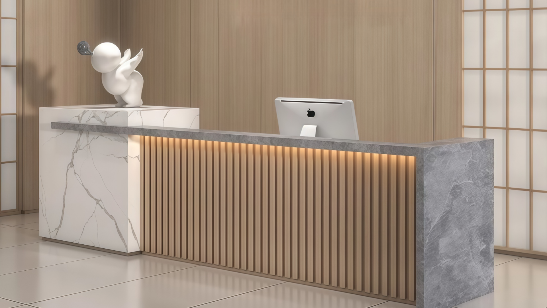 office reception desk