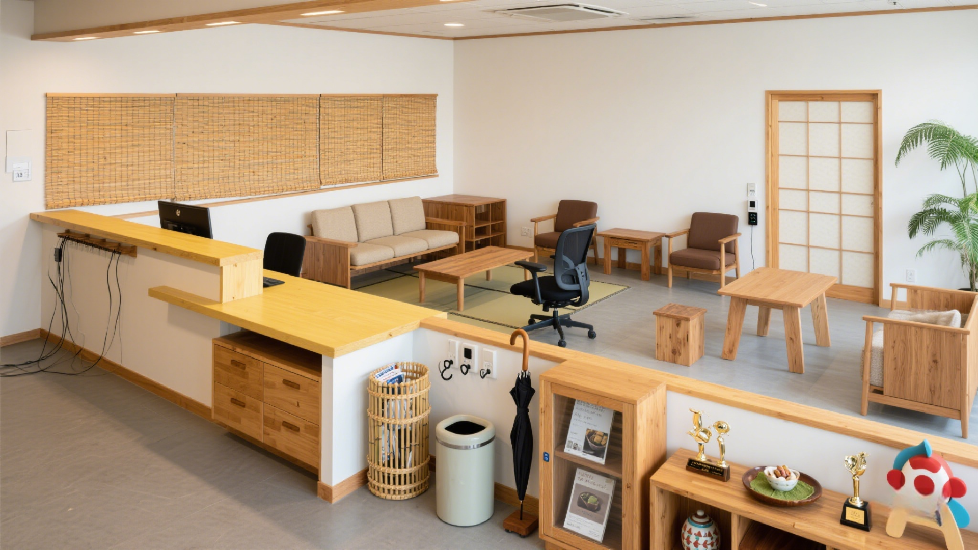 reception area