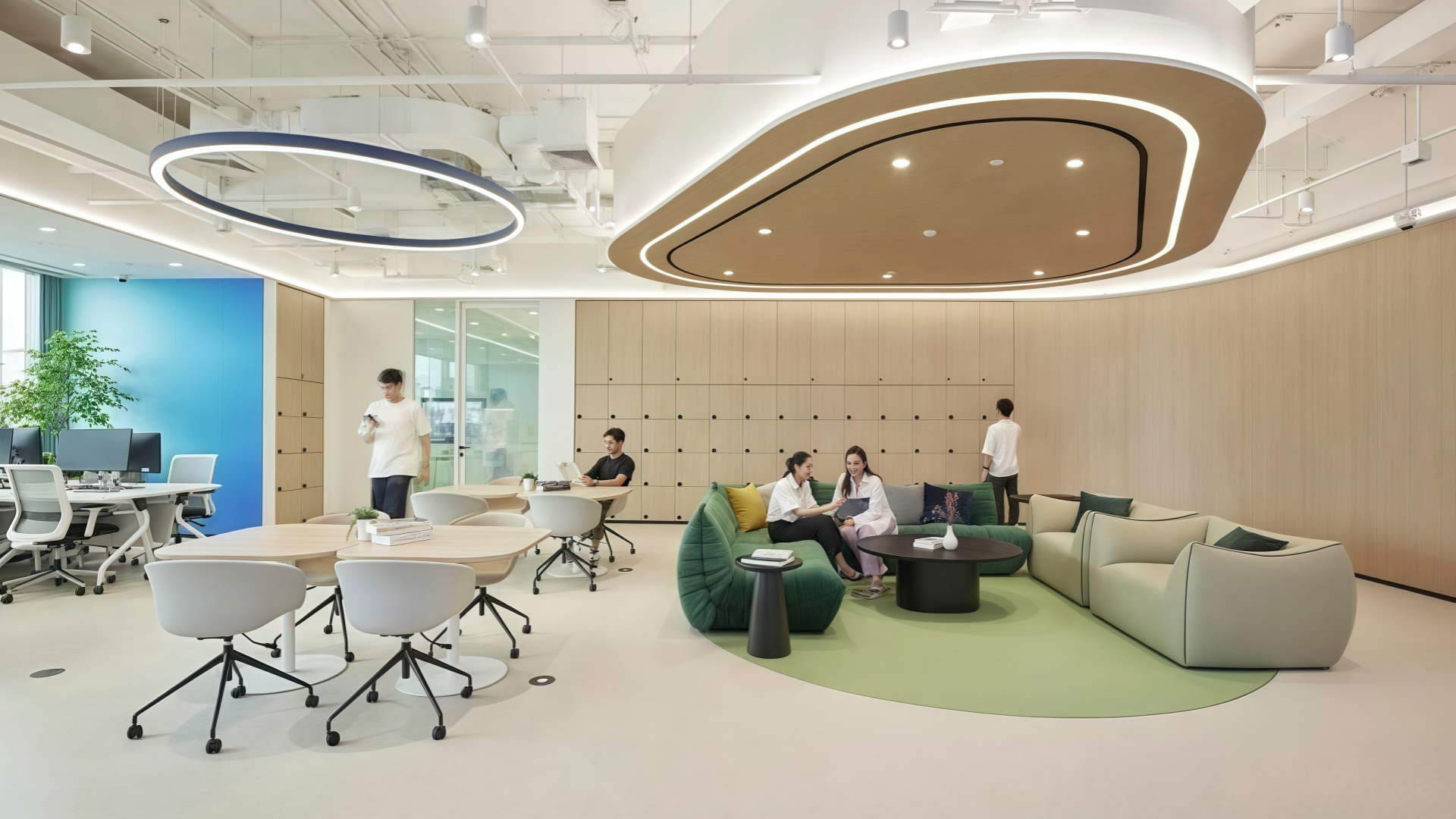 digital-physical hybrid system office