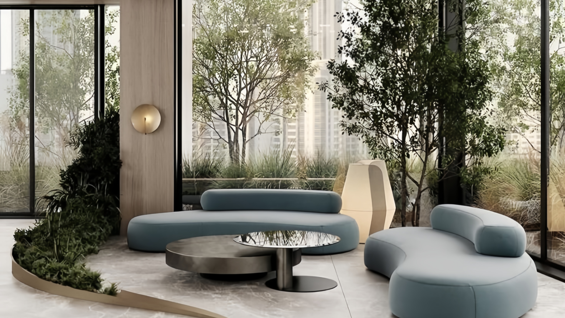 office reception area design