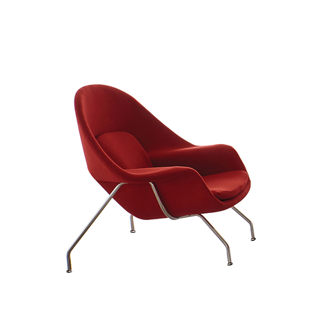 Womb Lounge Chair & Ottoman by Knoll Eero Saarinen