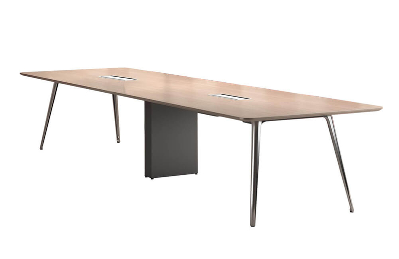 Four Metal Legs Meeting Table for Boardroom