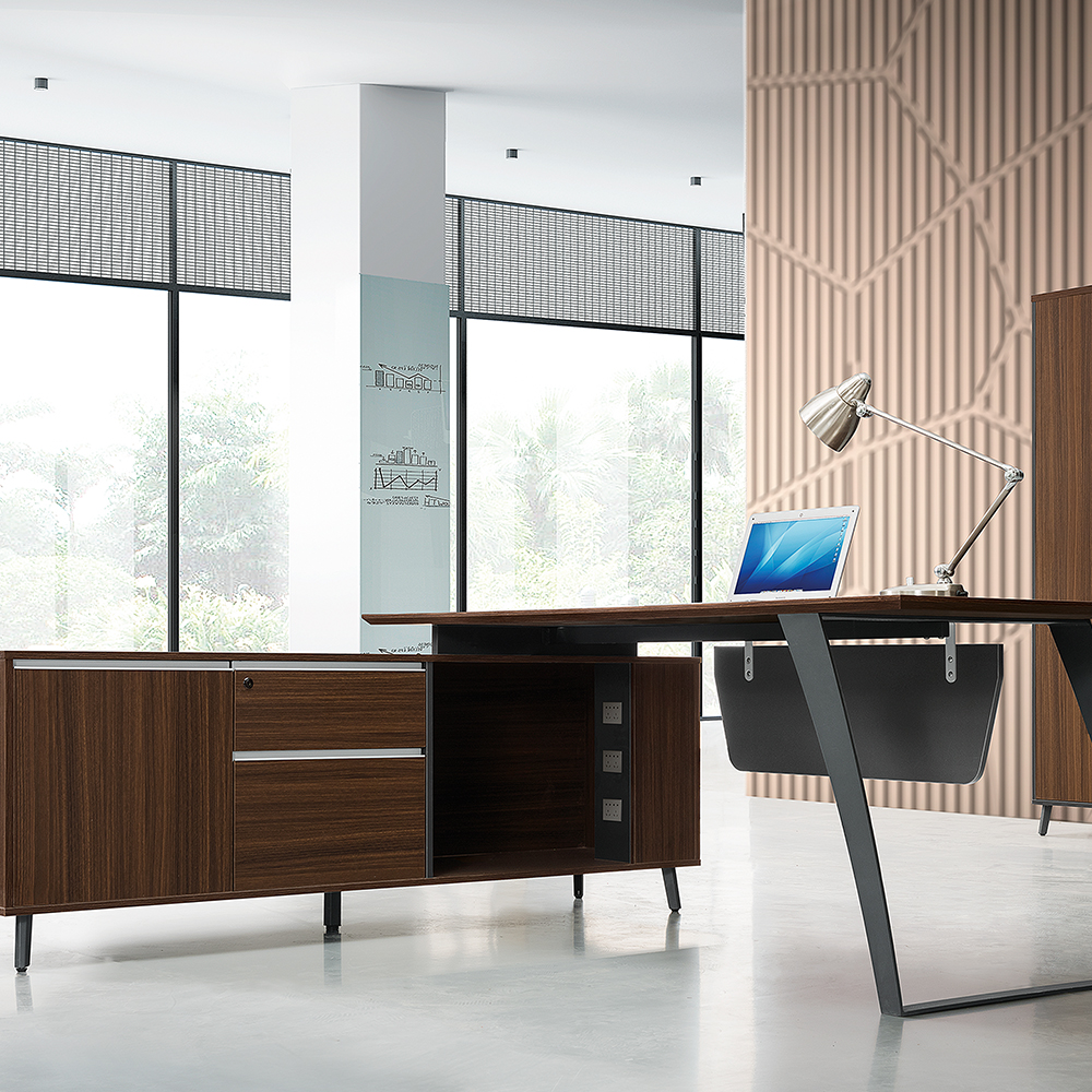 JIANGNAN KANO Series Executive Desk | W1800*D1800*H750(mm) | W2000*D1800*H750(mm)