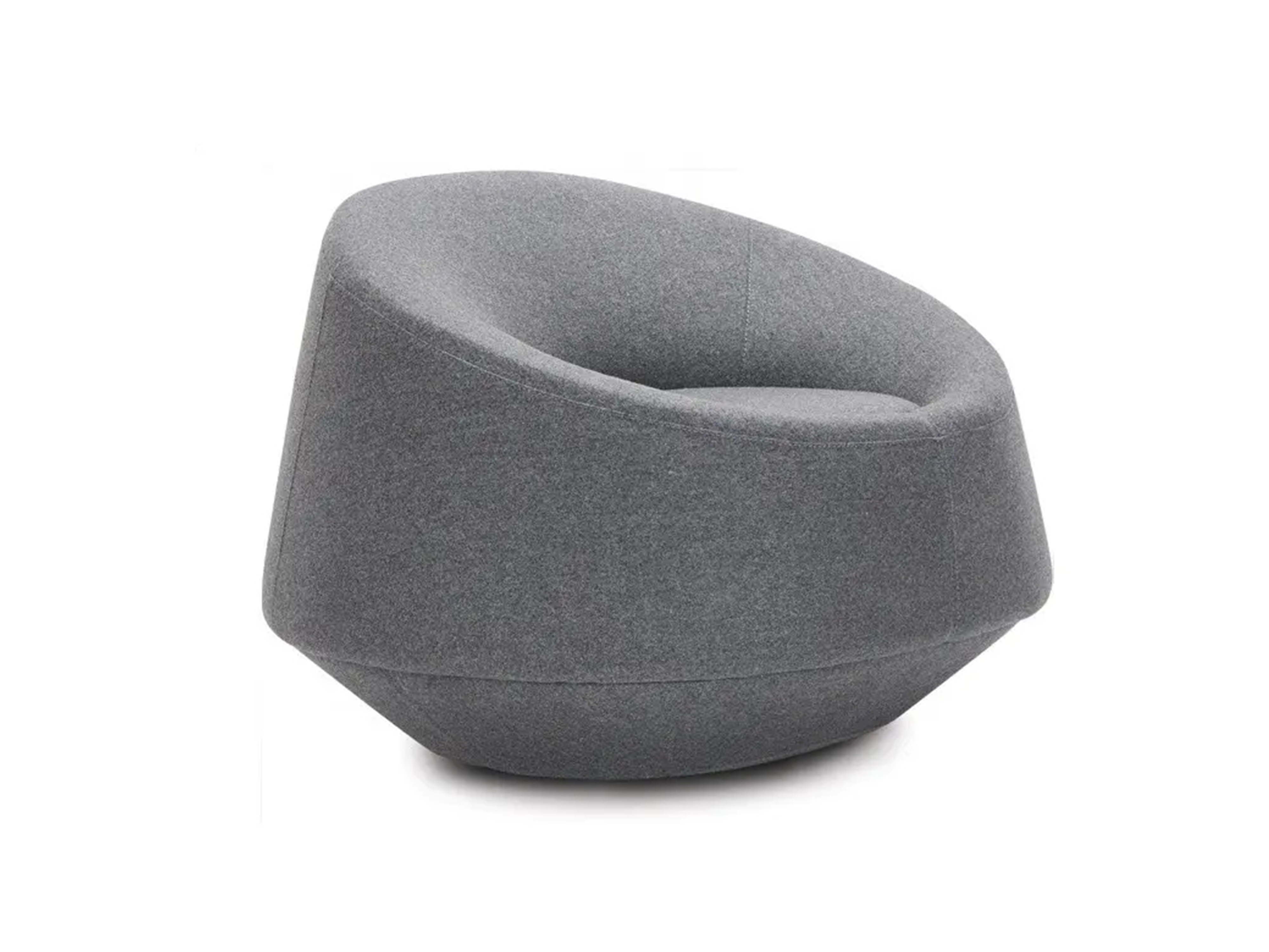 Leisure Chairs Round Single Sofa Lazy Upholstered Chair Office Lobby Furniture