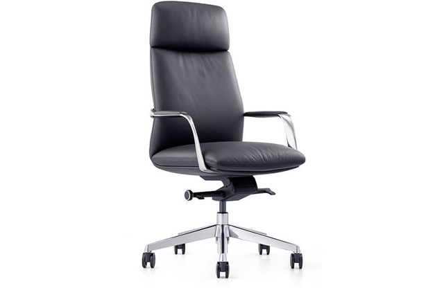 Luxury Swivel Leather Office Chair